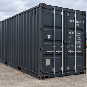 conteneur de stockage 20 pieds dry noir 05 trois quarts