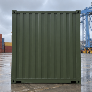 conteneur de stockage 20 pieds high cube vert 03 arriere